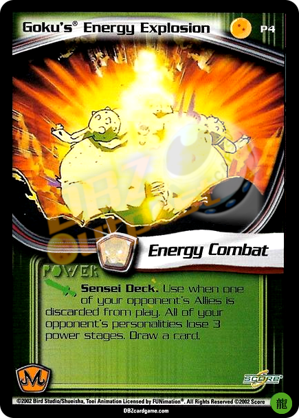 P4 - Goku's Energy Explosion