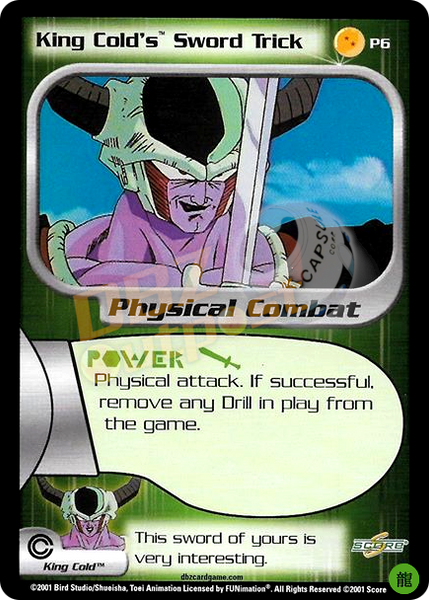 息子のカード類 P6 - King Cold's Sword Trick – DBZ Outpost