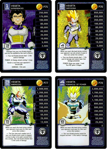 P75-P78 Vegeta MP Promo Set (FanZ) Foil