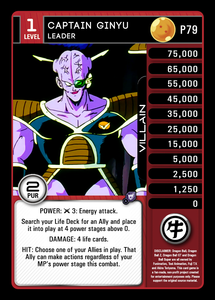 P79 Captain Ginyu Leader Foil