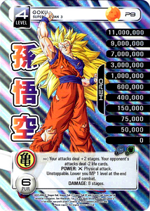 P9 Goku, Super Saiyan 3 Foil