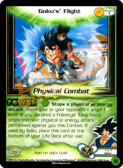 Preview 1 - Goku's Flight Limited