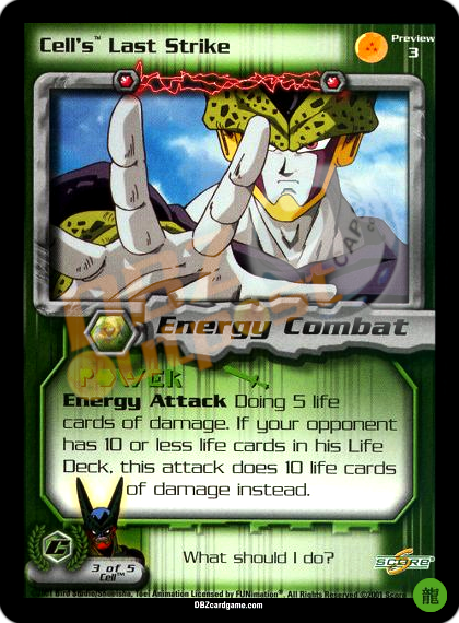 Preview 3 - Cell's Last Strike Limited Foil