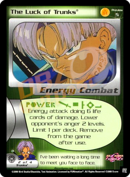 Preview 5 - The Luck of Trunks Limited