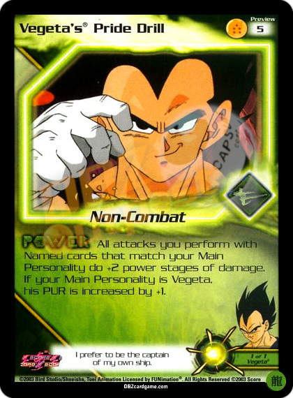 Preview 5 - Vegeta's Pride Drill Limited