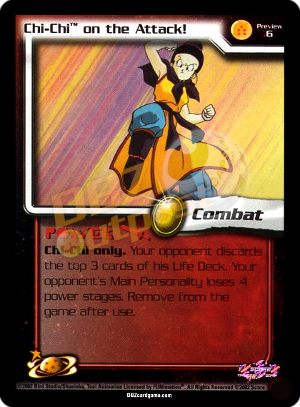 Preview 6 - Chi-Chi on the Attack! Unlimited Foil