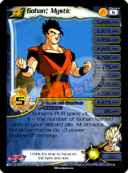 Preview 6 - Gohan, Mystic Unlimited