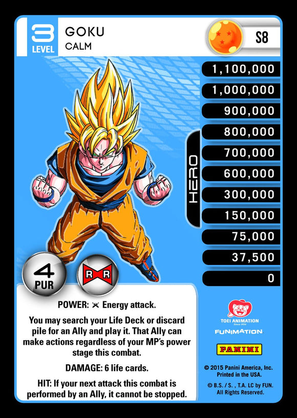 S8 Goku Calm Hi-Tech Prizm