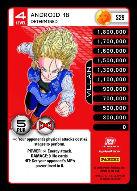 S29 Android 18 Determined Hi-Tech Prizm
