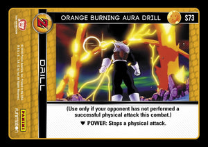 S73 Orange Burning Aura Drill