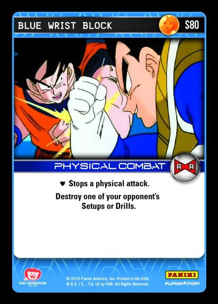 S80 Blue Wrist Block – DBZ Outpost