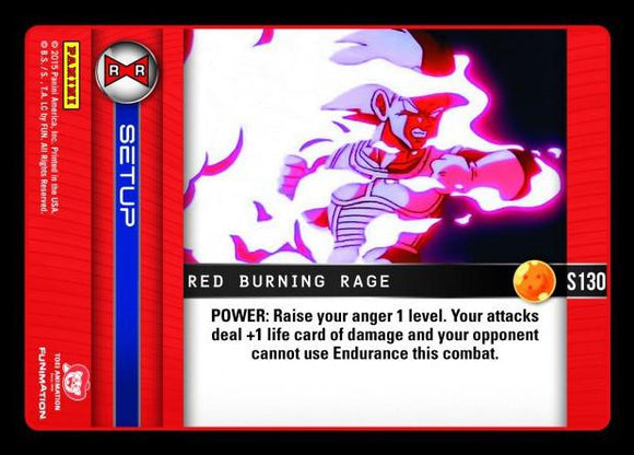 S130 Red Burning Rage