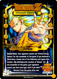 Dragon ball z champion best sale