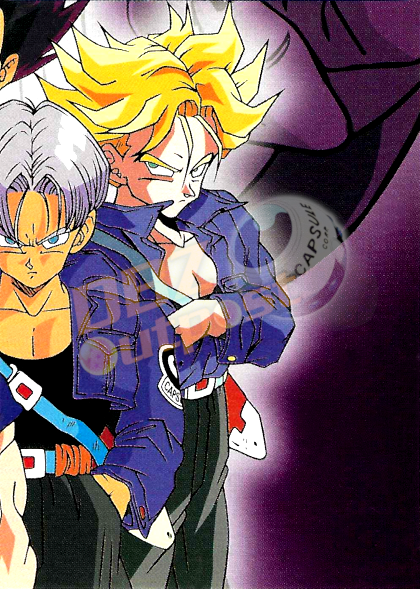 Trunks Saga Puzzle Insert - MIDDLE RIGHT