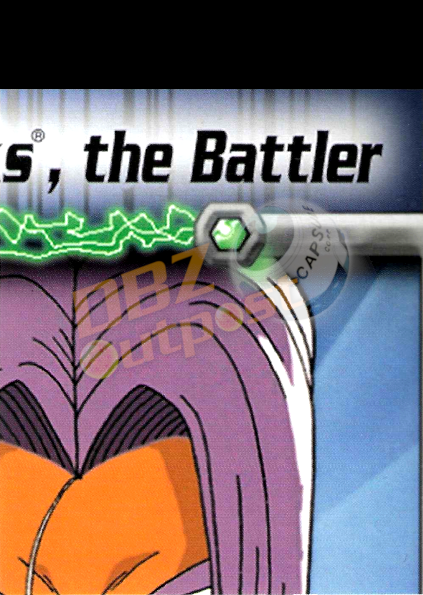 Trunks, the Battler Puzzle Insert - TOP MIDDLE
