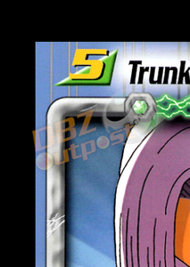 Trunks, the Battler Puzzle Insert - TOP LEFT