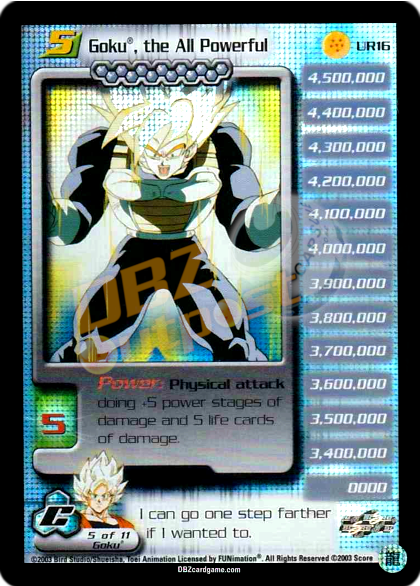 UR16 - Goku, the All Powerful (GKI)