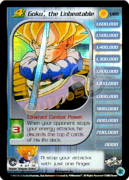 UR9 - Goku, the Unbeatable (GKI)