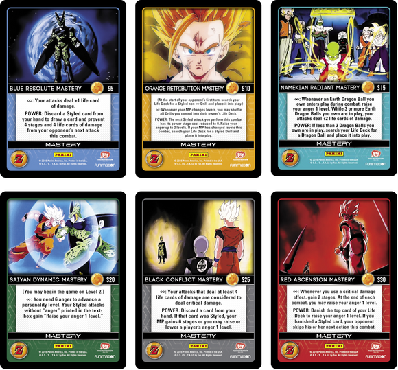 Set of All 6 Hi-Tech Mastery Cards (Awakening)