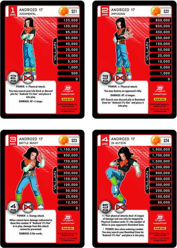 Android 17 Level 1-4 Hi-Tech Main Personality Set (Evolution)