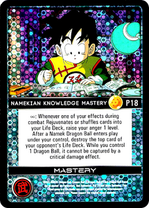 P18 Namekian Knowledge Mastery Foil