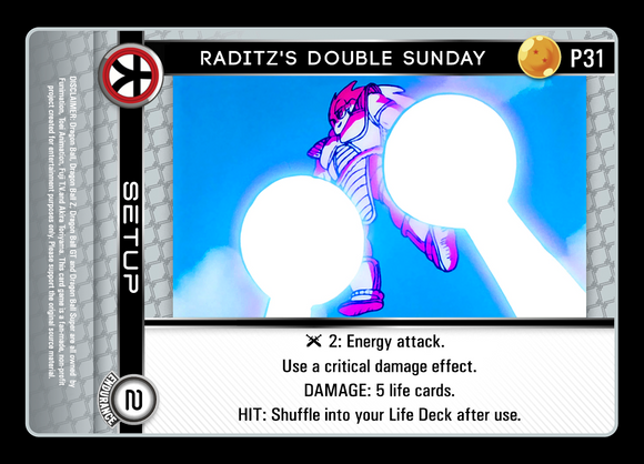 P31 Raditz's Double Sunday
