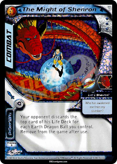 Preview 6 - The Might of Shenron Unlimited Foil
