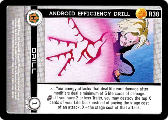 R38  Android Efficiency Drill