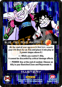 S10 Blue Tag Team Mastery Booster Pack Foil