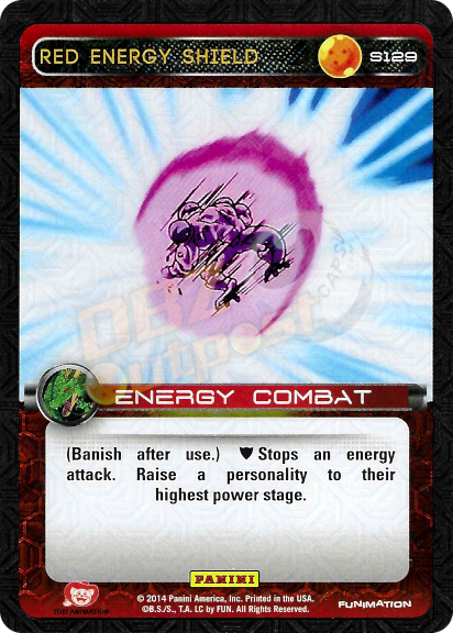 S129 Red Energy Shield Foil