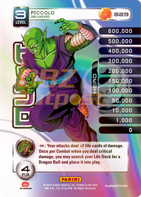 S23 Piccolo Unleashed Hi-Tech Rainbow Prizm
