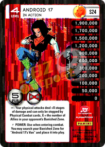 S24 Android 17 In Action Booster Pack Foil