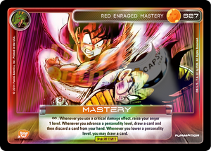 S27 Red Enraged Mastery Hi-Tech Rainbow Prizm