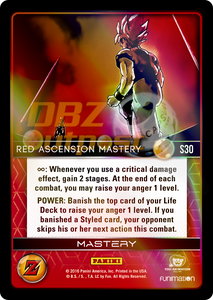 S30 Red Ascension Mastery Hi-Tech Rainbow Prizm