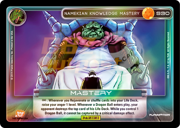 S30 Namekian Knowledge Mastery Hi-Tech Rainbow Prizm