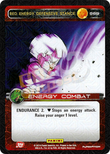 S69 Red Energy Defensive Stance Foil