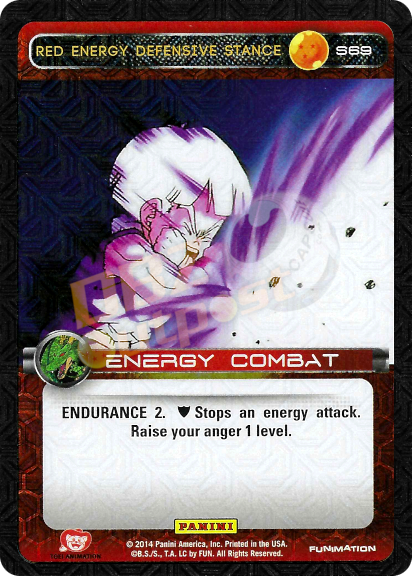 S69 Red Energy Defensive Stance Foil