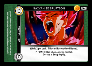 U26  Saiyan Disruption