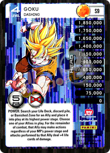 S9 Goku Dashing Booster Pack Foil