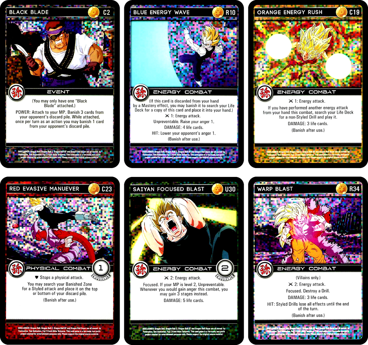 Movie Collection 3 (Set 15) Playset Foil – DBZ Outpost